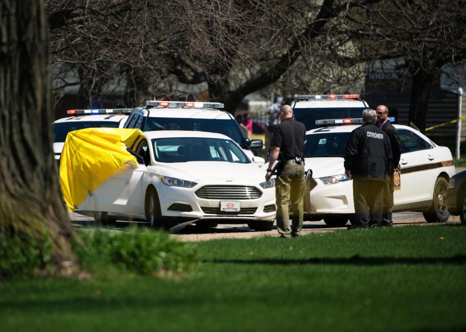  Steve Stephens shot himself in his white Ford Fusion after two days on the run