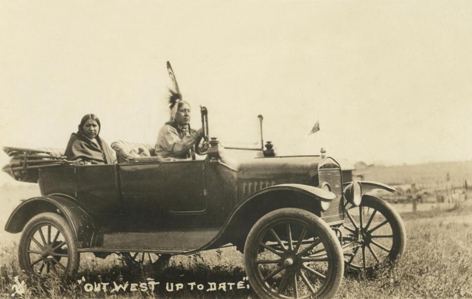  The Osage tribe were among the richest people in the world and often rode in chauffeur-driven cars