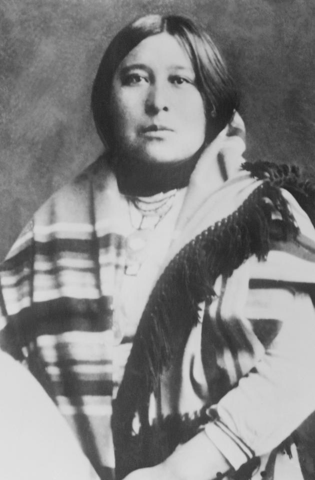  Mollie, pictured, became a prime target after it was revealed her people were living on land where there was oil underneath