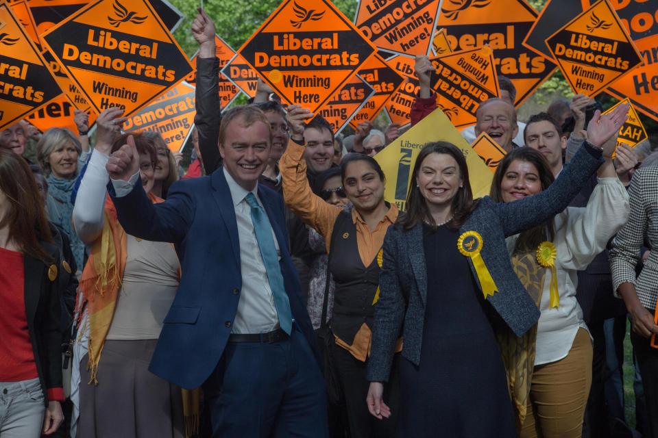  The Liberal Democrats reached 100,000 members yesterday