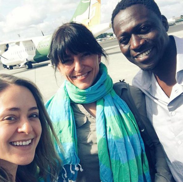  Fleur and Davina McCall grew close on the trip as the presenter showed her the ropes