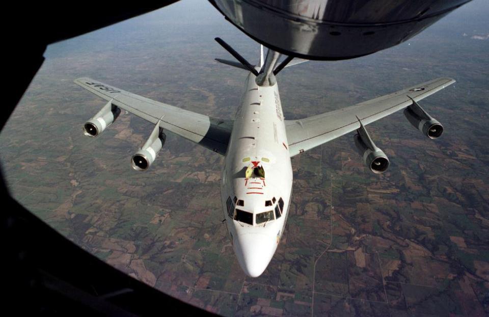  Nuclear sniffer planes are used to detect and identify radioactive debris