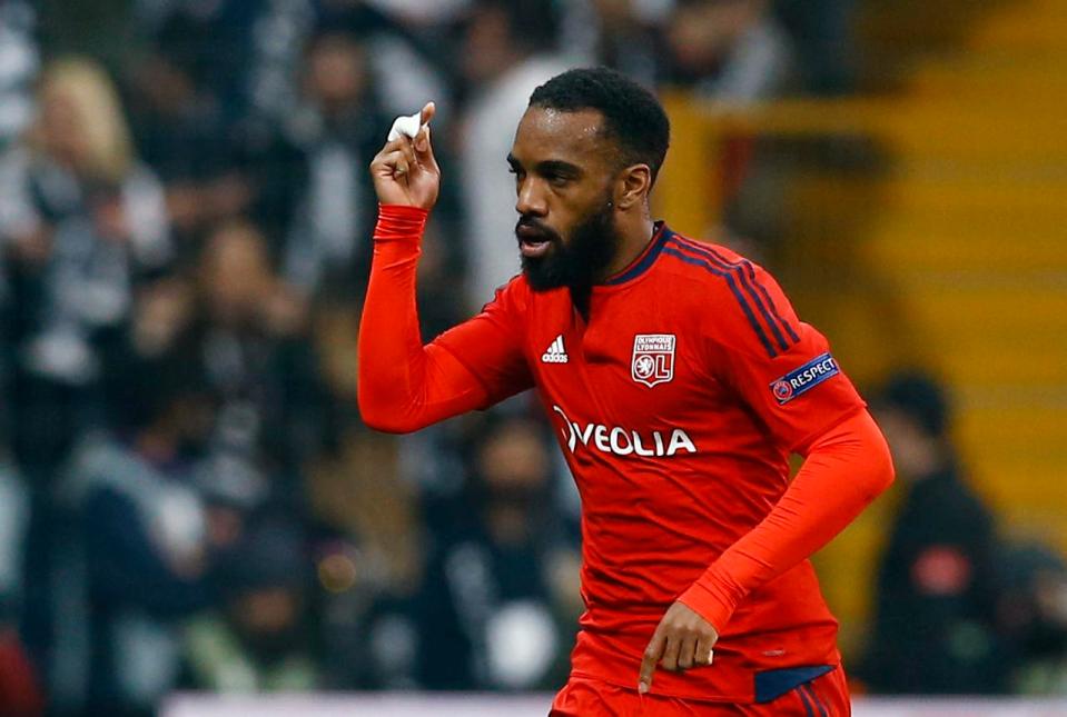  Dortmund are looking at Lyon's Alexandre Lacazette as a replacement