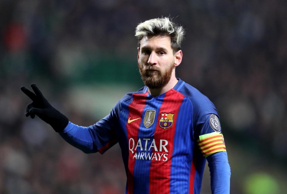 Lionel Messi is in talks with Barcelona over a new contract