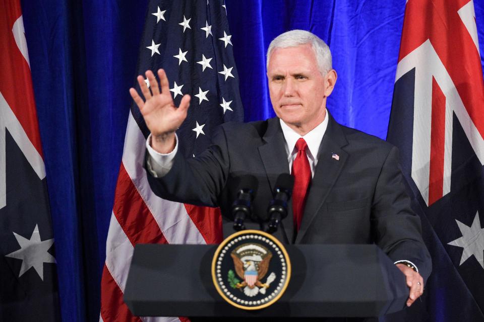  Mike Pence has praised China for its role in the crisis