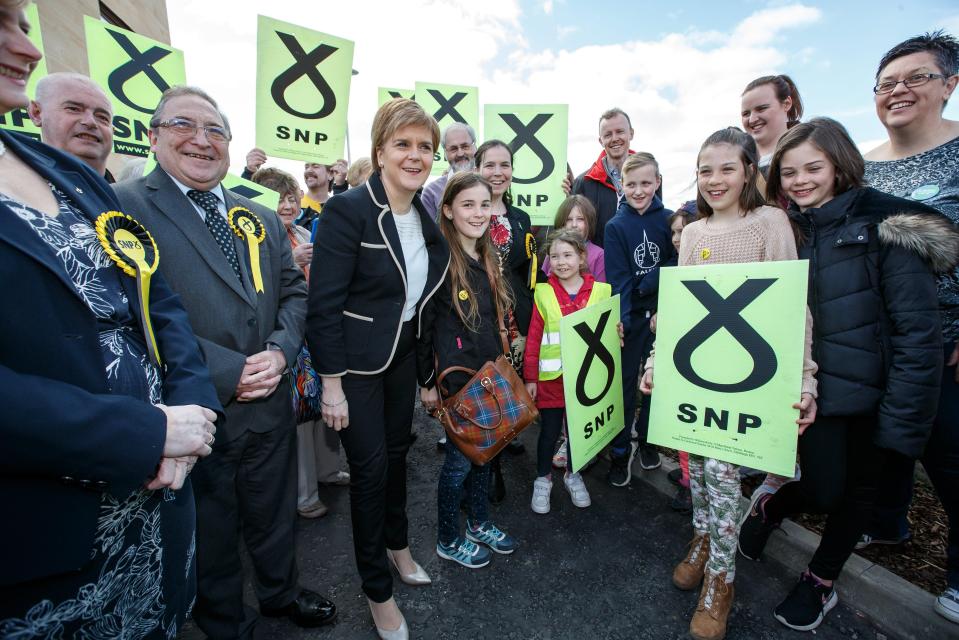  Ms Sturgeon will say Scotland will pay a 'heavier price' if there are more Tory MPs in Scotland