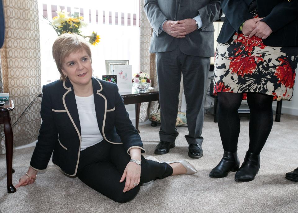  Nicola Sturgeon is hitting back after a poll showed rising support for the Tories in Scotland