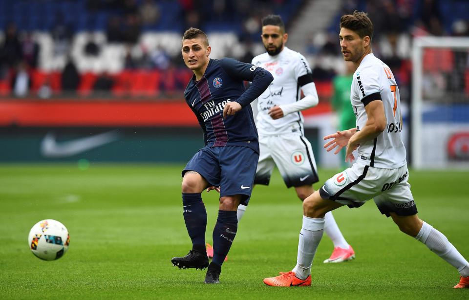  Marco Verratti is in talks over a move to Barcelona at end of the campaign