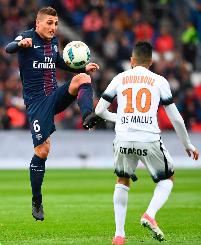  Marco Verratti has been linked with an exit since the Barcelona defeat