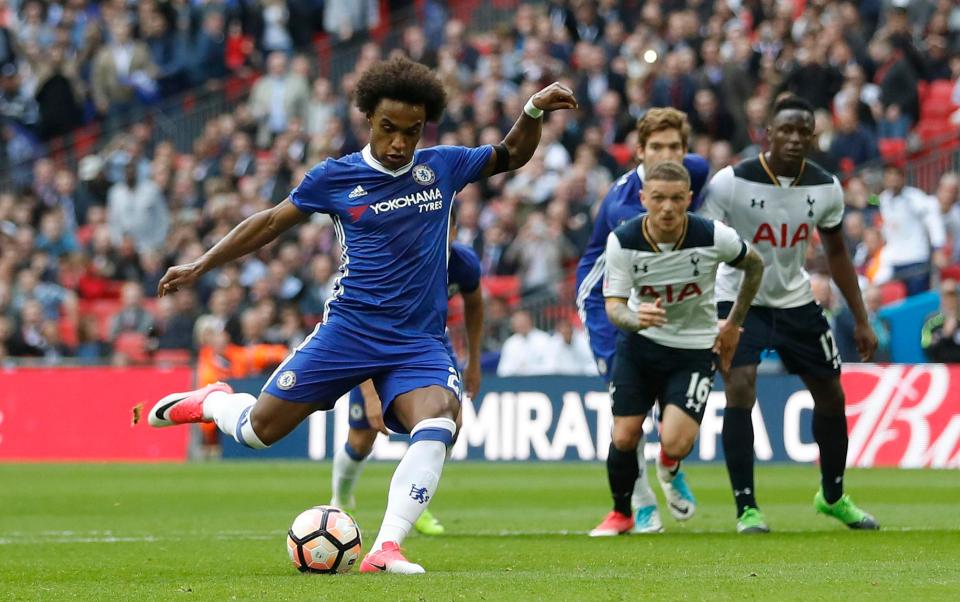  Willian has drawn on the support given by his family and his faith