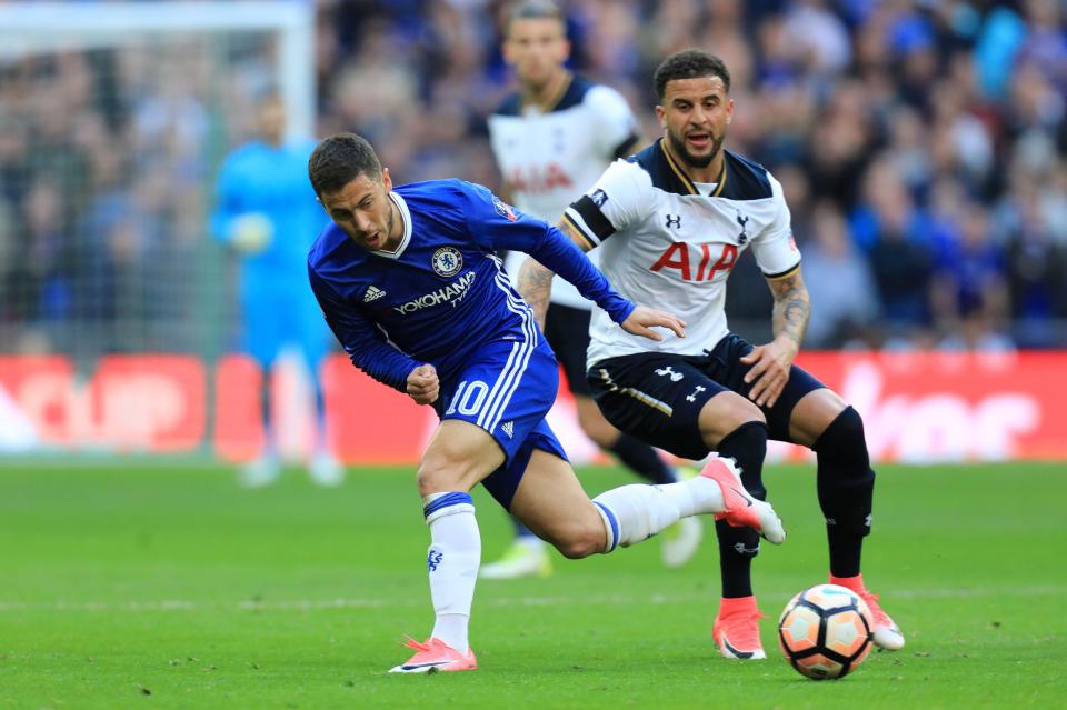  Kyle Walker came off the bench for a 20 minute appearance in the loss to Chelsea