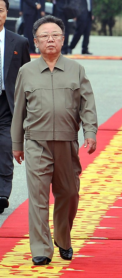  Kim Jong-Il's fashion sense was said to have caught on across the world