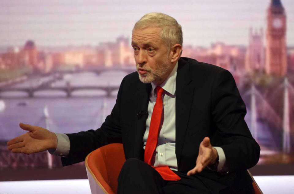  The hapless leftie said Labour could withdraw troops from NATO in Eastern Europe