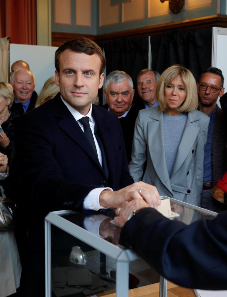  Macron, who i told his wife he would marry her when he was 17