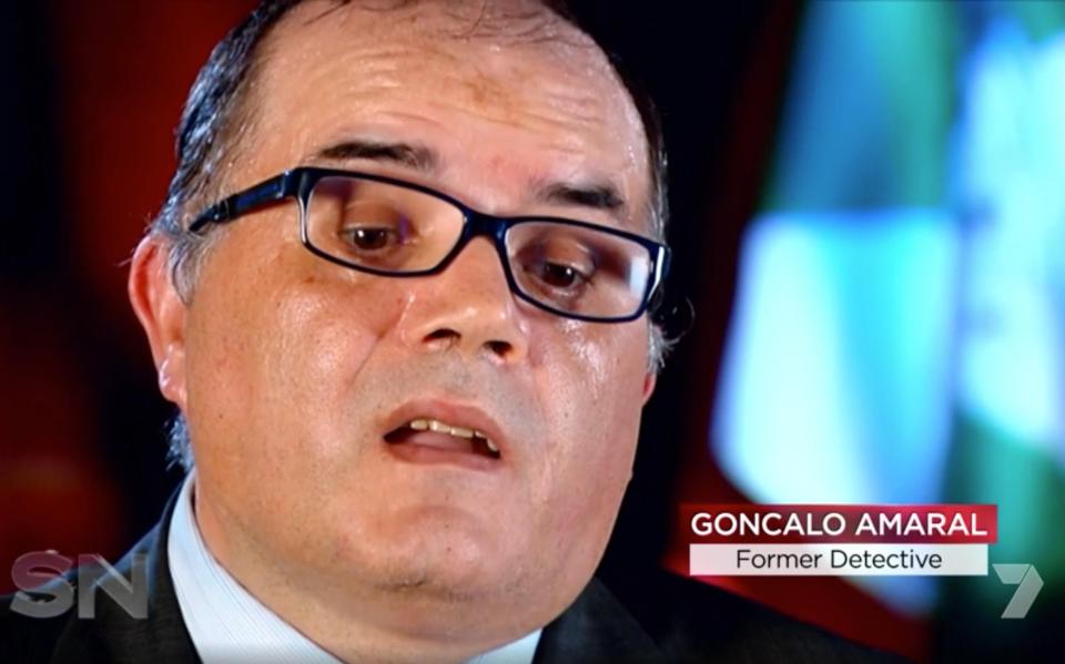  Goncalo Amaral claimed MI5 and Gordon Brown organised a cover-up in an Australian TV documentary