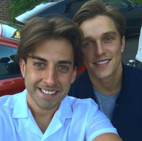  James 'Arg' Argent showed off his weight loss in a happy selfie snap with former co-star Lewis Bloor