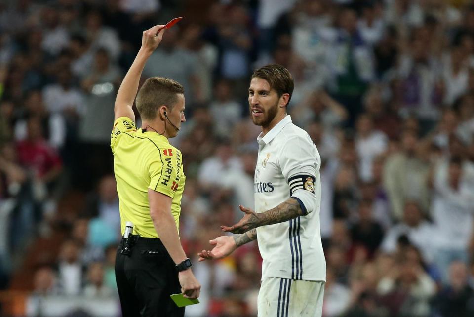  Sergio Ramos is heralded by Real Madrid fans - but this time he let his team-mates down