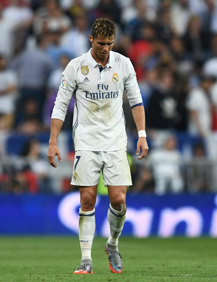  Cristiano Ronaldo was left incensed after Real Madrid conceded a last minute winner against Barcelona