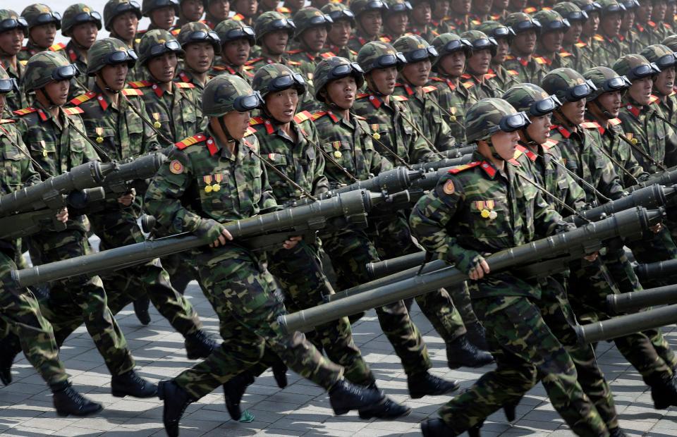  Kim Jong-un's military insists it is not afraid to go to war with the US