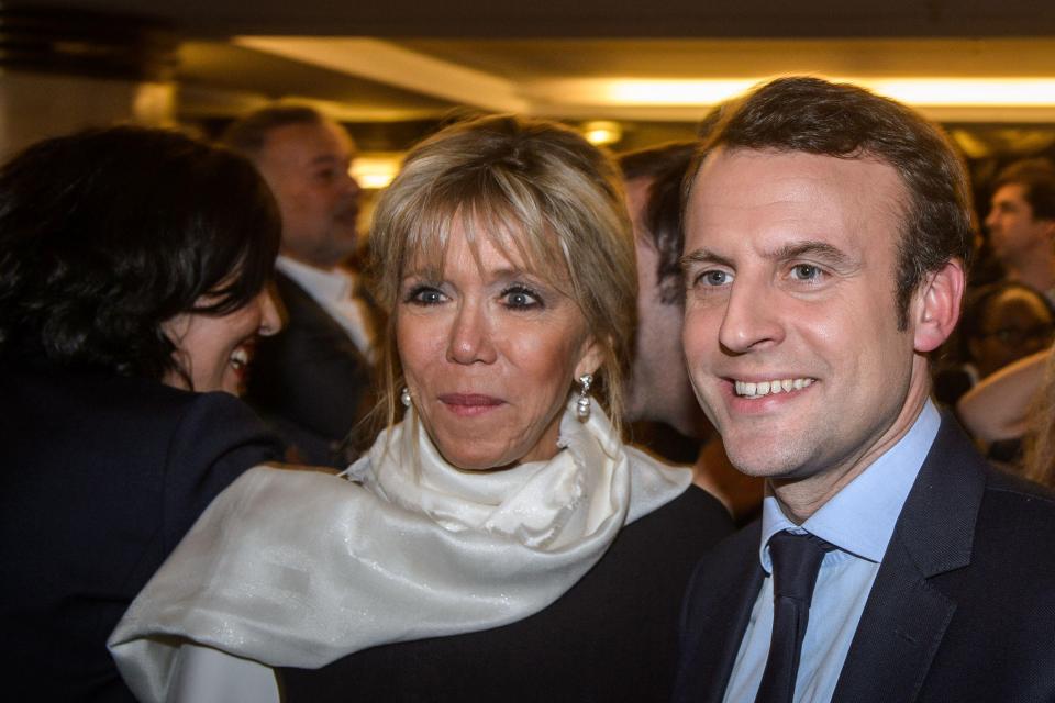  Macron is the same age as his wife's daughter and is two years younger than her oldest child