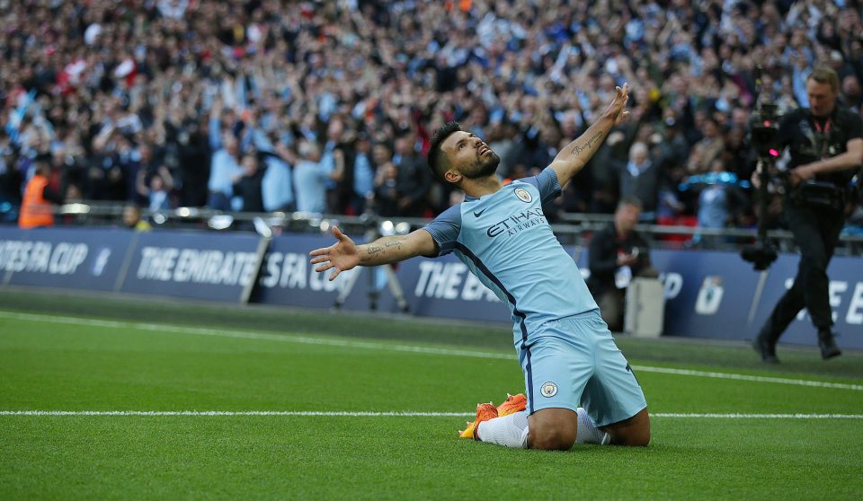  Sergio Aguero is one of the big-name players Paris Saint-Germain are targeting