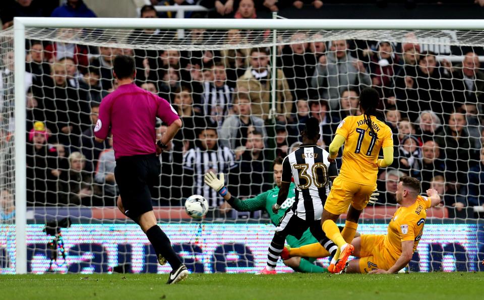  The Newcastle fans were sent back into raptures as Christian Atsu netted