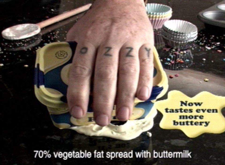  The rock god casually starred in an I Can't Believe It's Not Butter TV ad