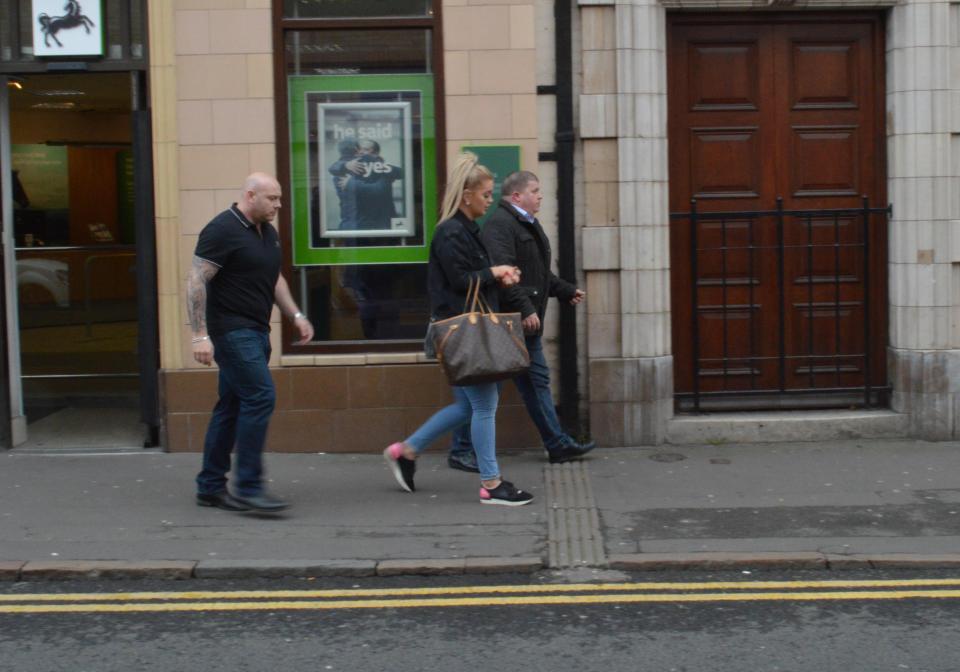  Jane looked pensive as she walked along the street