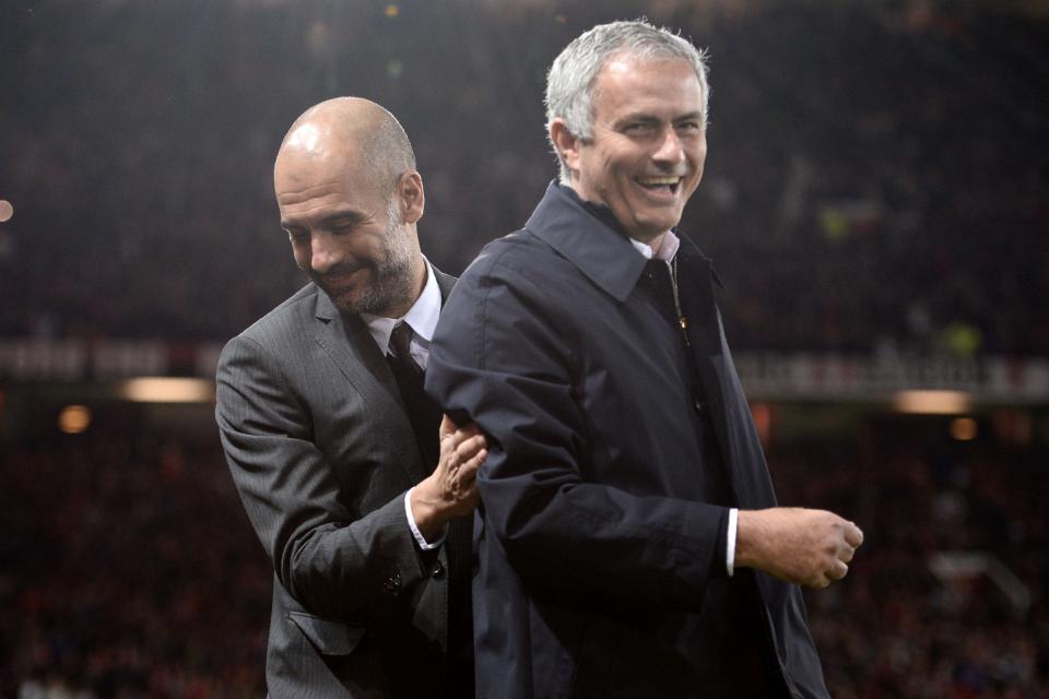  Jose Mourinho pips rival boss Pep Guardiola to spot as manager