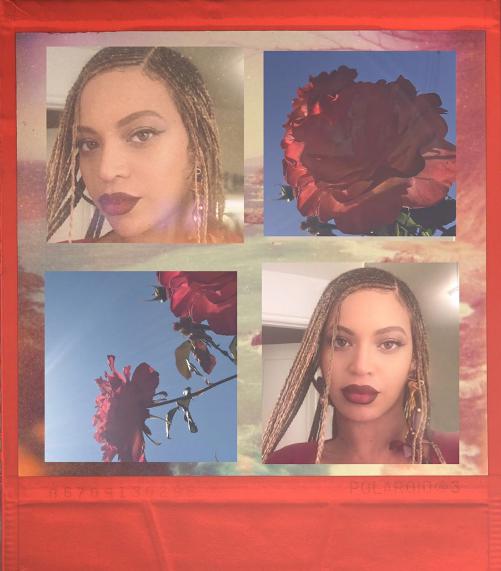 Beyoncé’s look appeared to be inspired by a rose