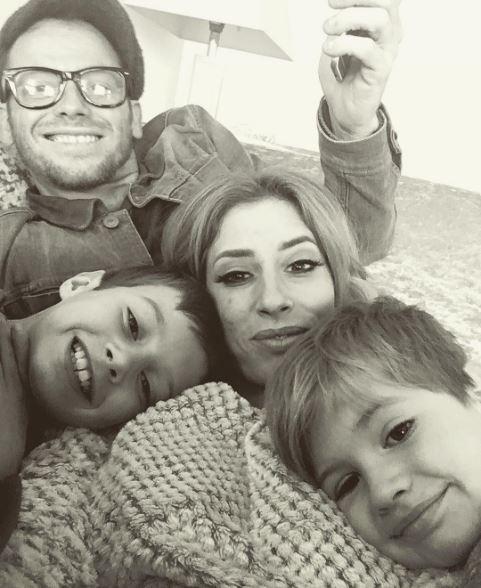  Stacey with boyfriend Joe Swash and sons Zachary and Leighton