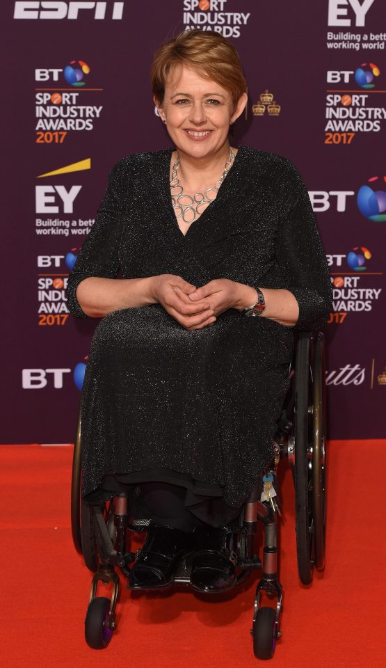  Baroness Tanni Grey-Thompson, who won 11 Paralympic gold medals