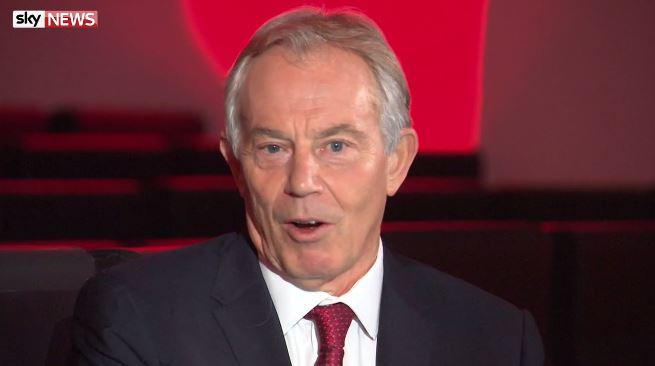  In the red corner . . . Tony Blair shocks voters by conceding Theresa May will win the election