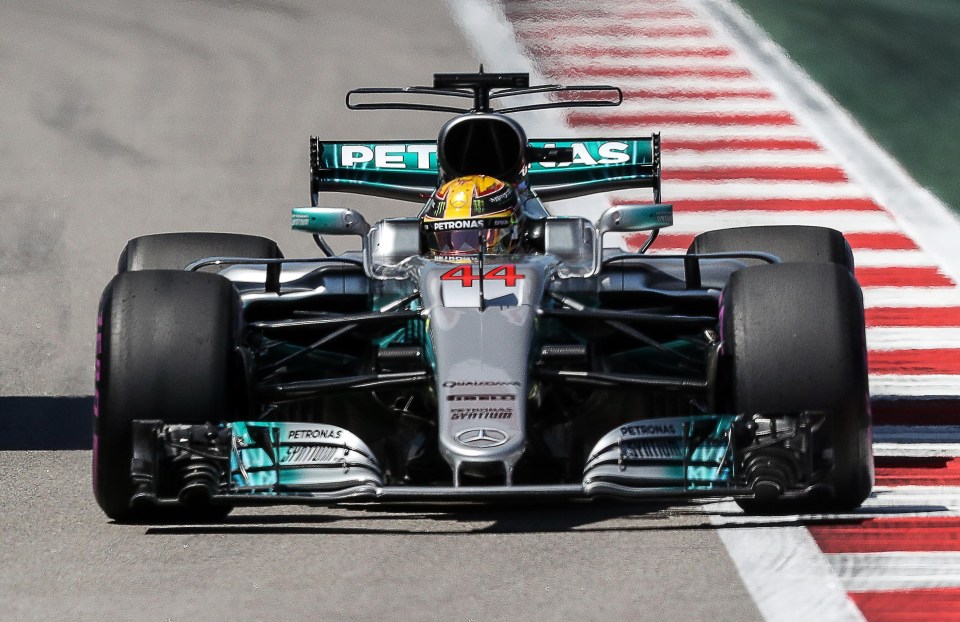 Lewis Hamilton could only muster the fourth best qualifying time