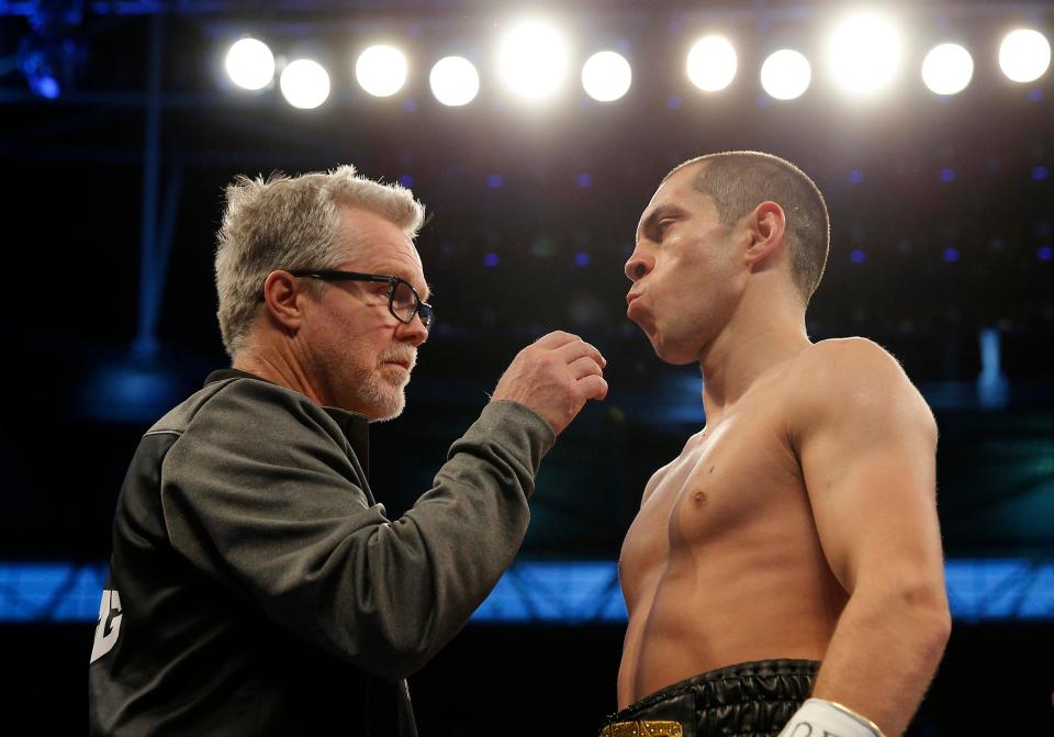  It was Scott Quigg's first fight under his new trainer Freddie Roach - and it resulted in victory