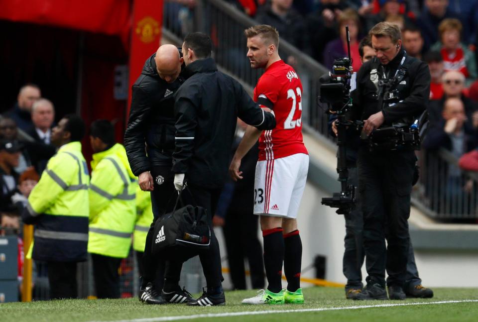  Is this the end of the road for Shaw at Old Trafford?