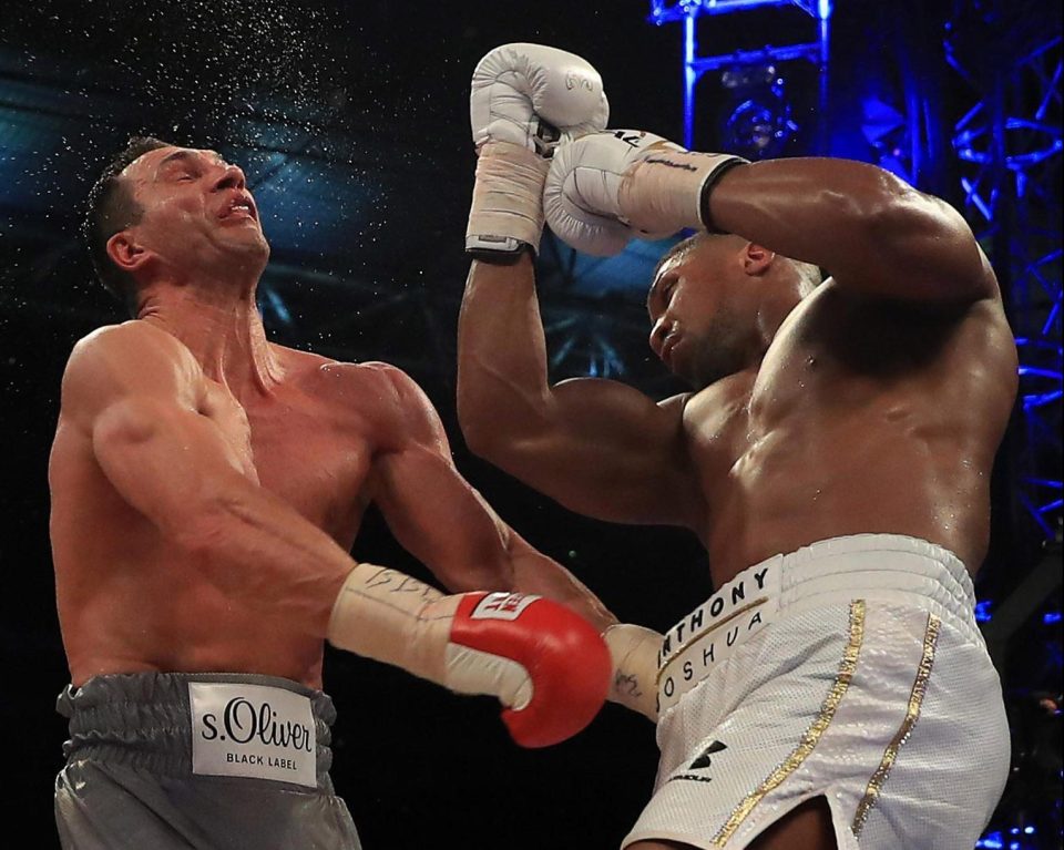  Anthony Joshua rocked Wladimir Klitschko and the world of boxing with his rollercoaster win at Wembley in 2017