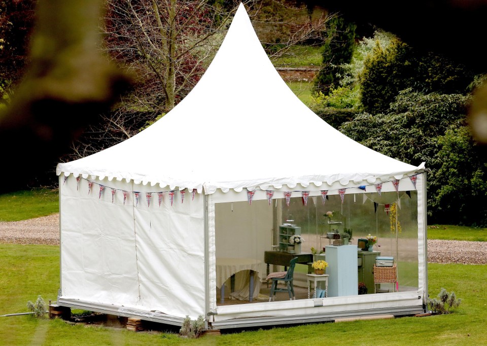 The Bake Off tents are a sign of summer