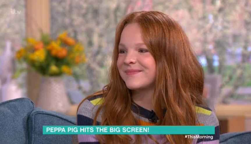  The 15-year-old has been the voice of Peppa for over a decade