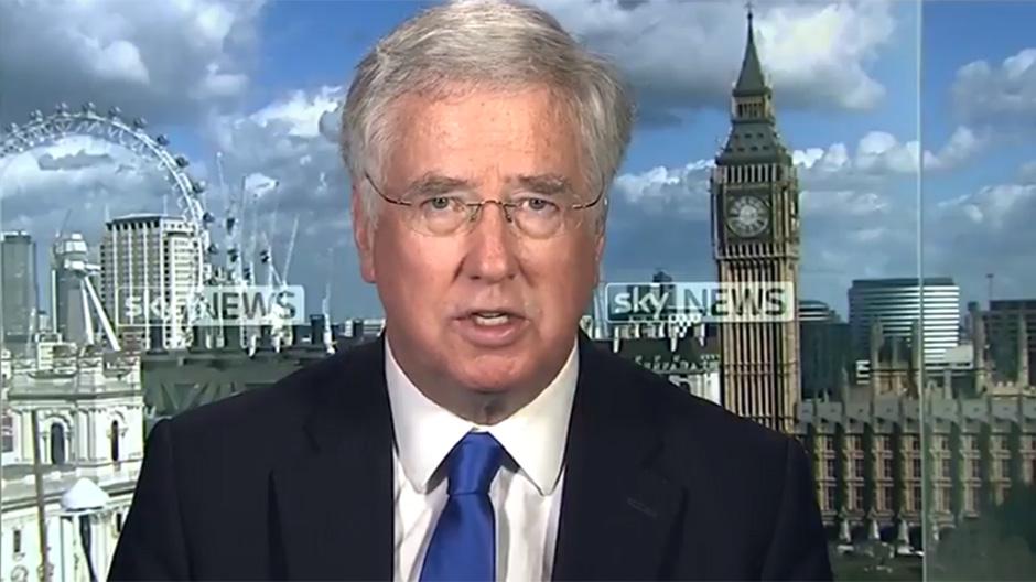  Michael Fallon hit out at Jeremy Corbyn