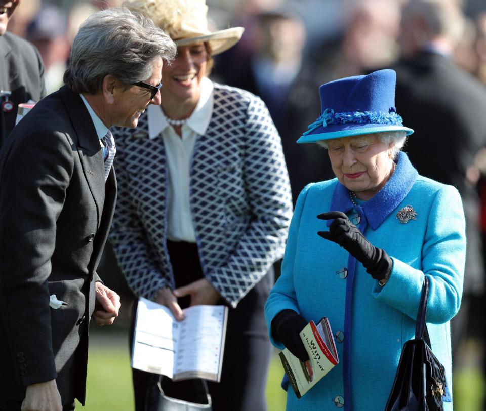  The Queen enjoyed Call To Mind's win at Newbury