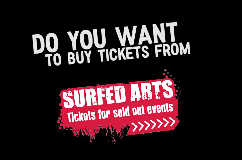  Surfed Arts - an anagram for fraudsters - was created by Action Fraud to show how easy it is to become a victim of ticket scams