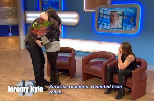  Charlie hugged her partner Lukas and praised him on his transformation