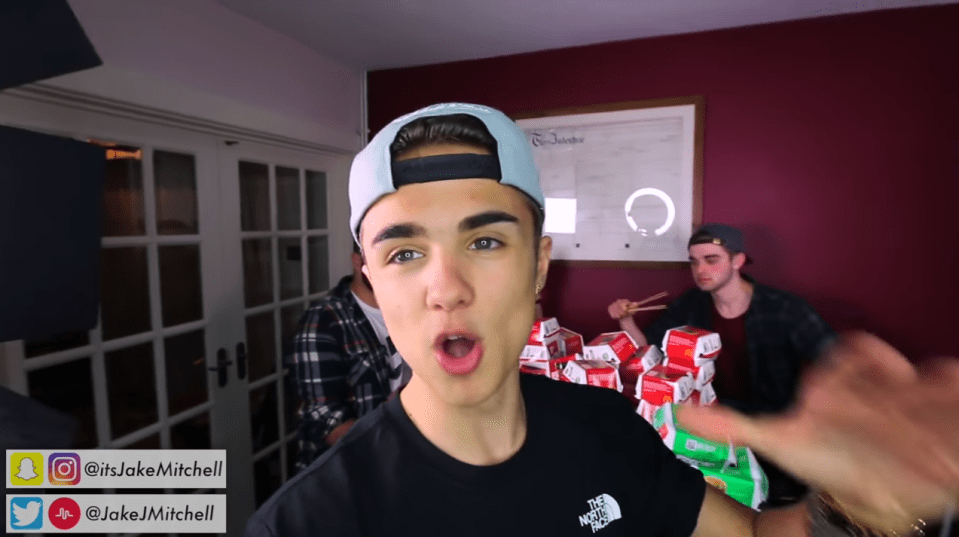  YouTube star Jake Mitchell took on his latest challenge attempting to create his own secret menu item for McDonald's