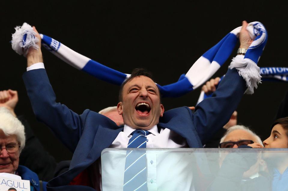  Tony Bloom has just guided Brighton to the Premier League