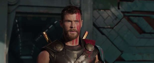  Chris Hemsworth's Thor readies himself for a huge clash