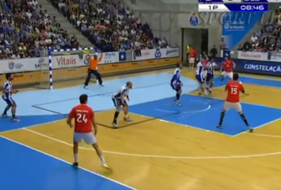  Porto and Benfica are fierce rivals in a host of sports, including handball