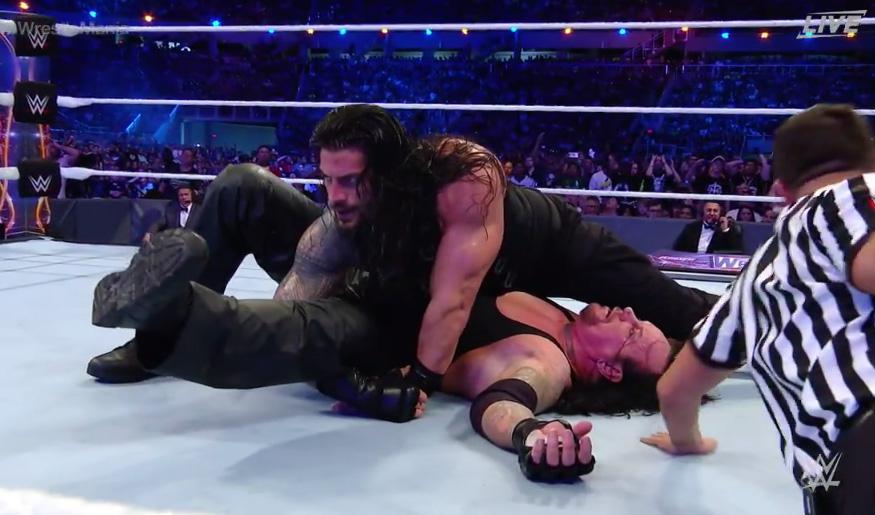  The Undertaker, aged 52, lost to Roman Reigns at WrestleMania 33