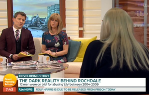  The Good Morning Britain hosts Kate Garraway and Ben Shepherd said they were horrified by the woman's experiences