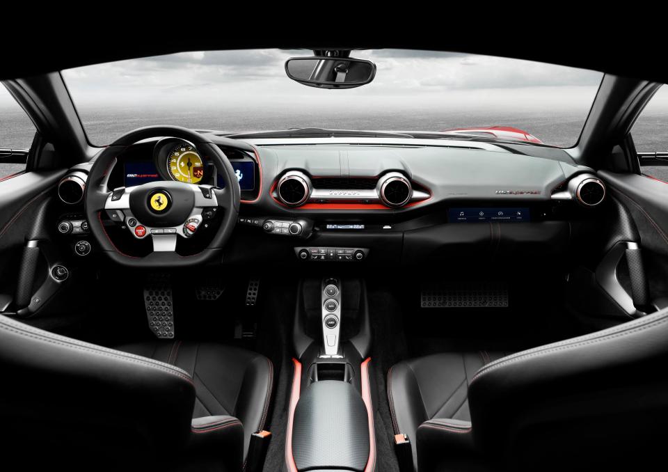  The Superfast interior remains streamline and simplistic